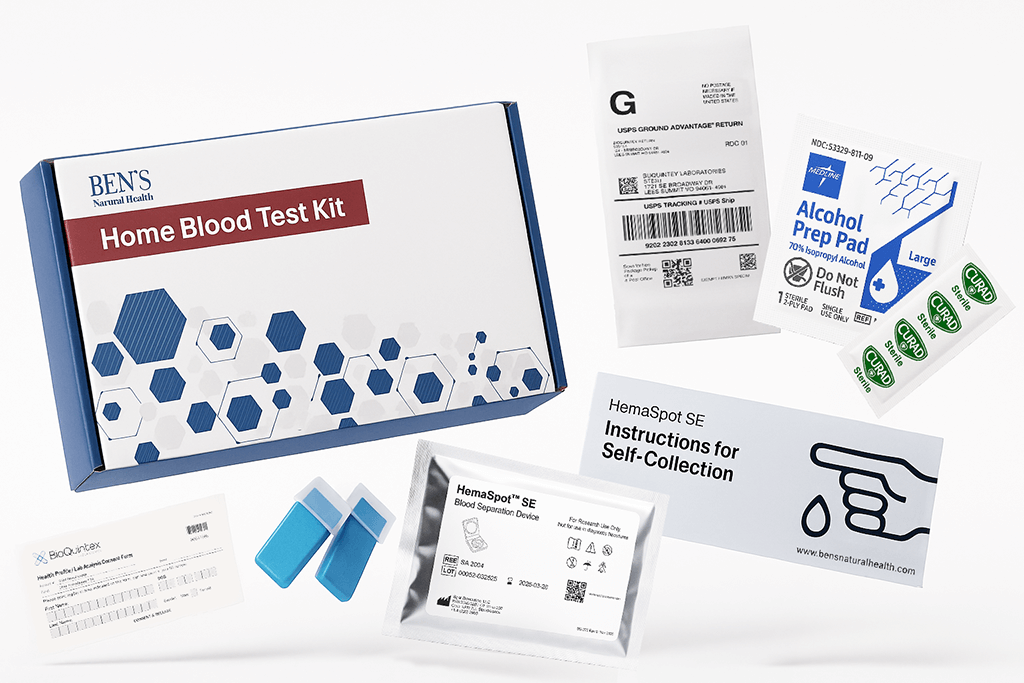 PSA & Testosterone Home Test Kit